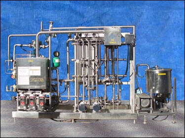 WHE Stainless Steel HTST Pasteurizer – 1000 GPH WHE Bio Systems 