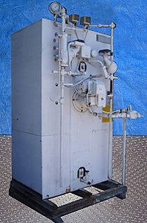 York Shipley Steam-Pak Generator Boiler with Condensate Return Feed Water System- 44 HP York Shipley 