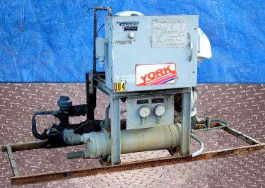 York Water-Cooled Liquid Chiller - 5 Tons York 