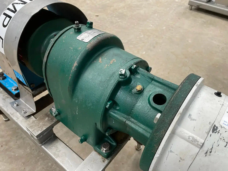 Waukesha 045 U2 Positive Displacement Pump (3 HP, 58 GPM Max)