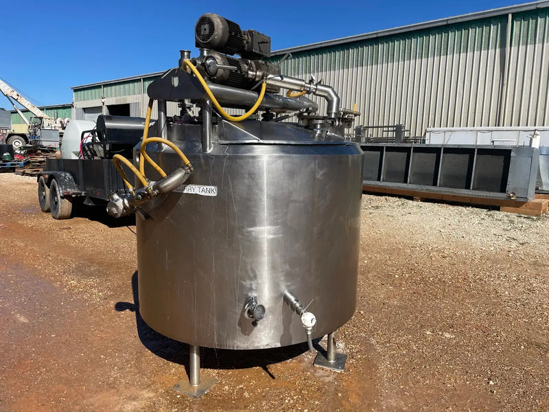 Waukesha Cherry-Burrell Process Mixing Agitator Tank (300 Gal)