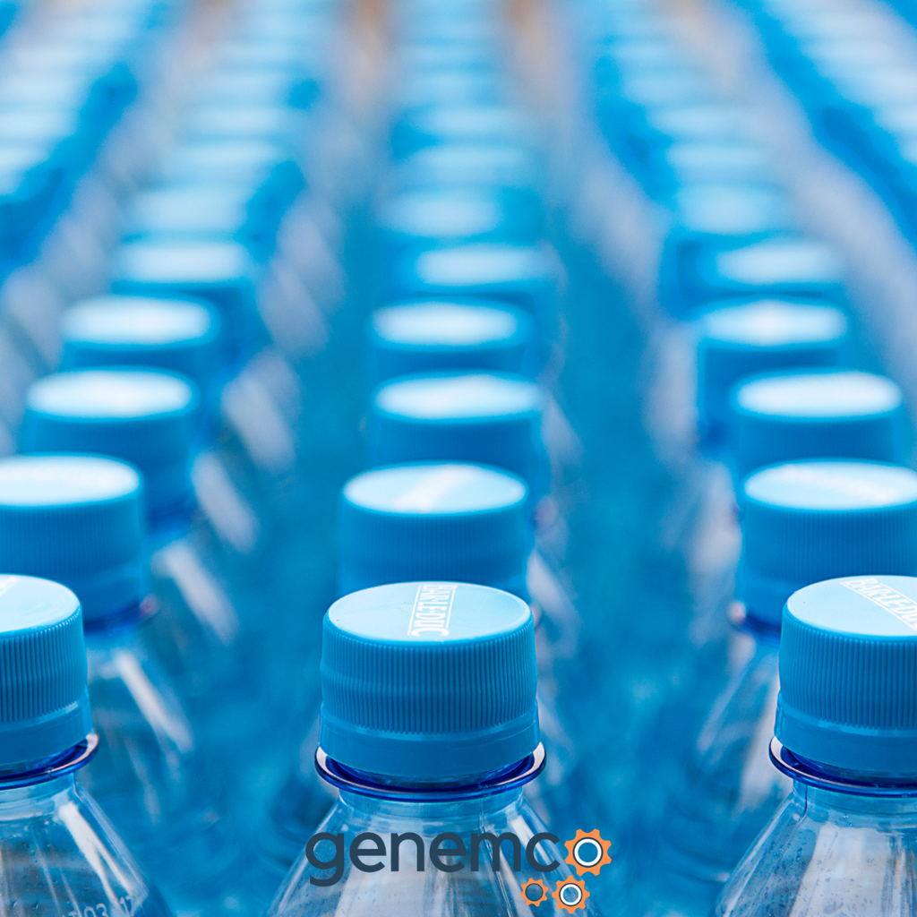 Plastic bottles best sale with tops