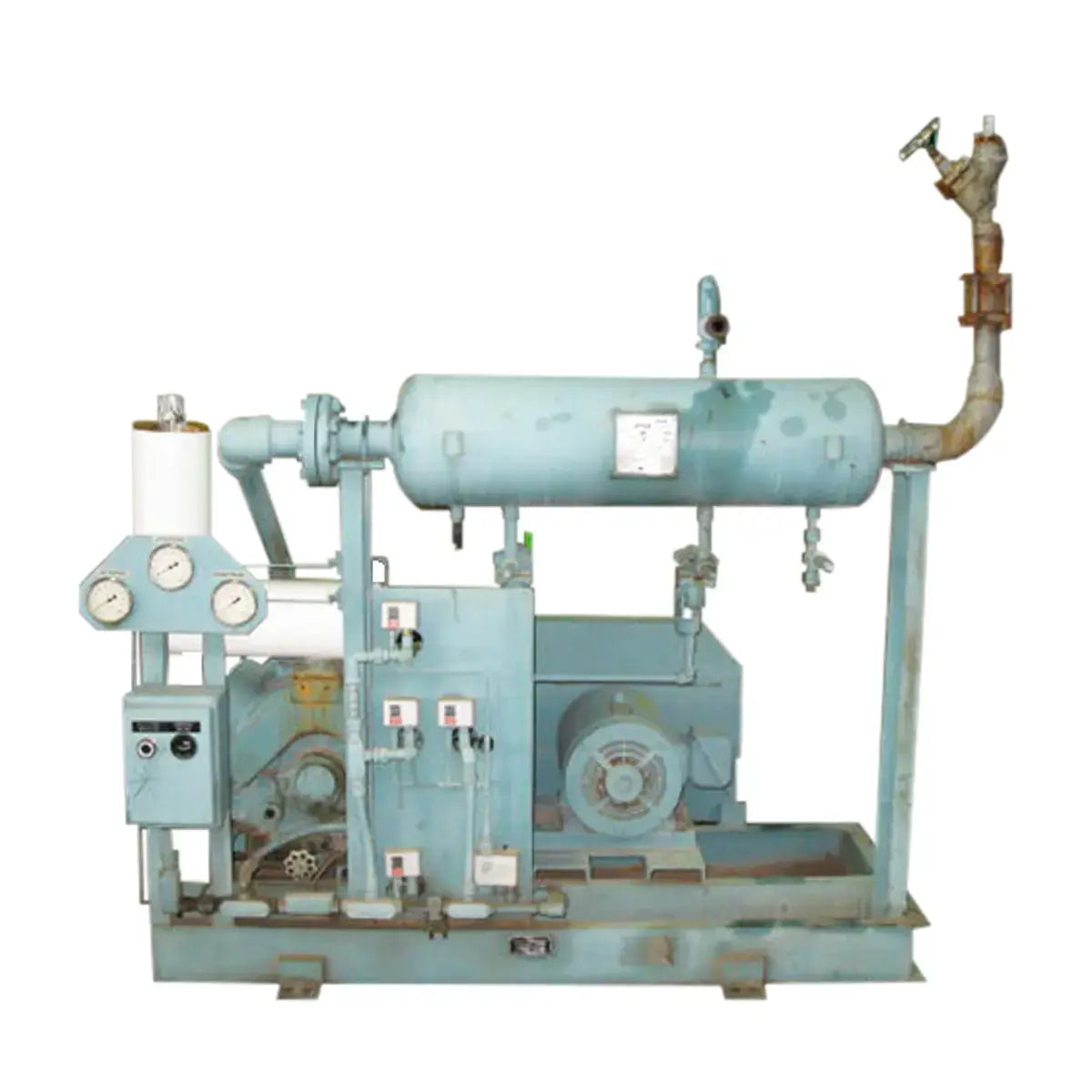 Frick HCL060757UB16 6-Cylinder Reciprocating Compressor Package (20 HP