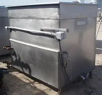 Tanque de cocción/enfriamiento con camisa Mueller: 560 galones