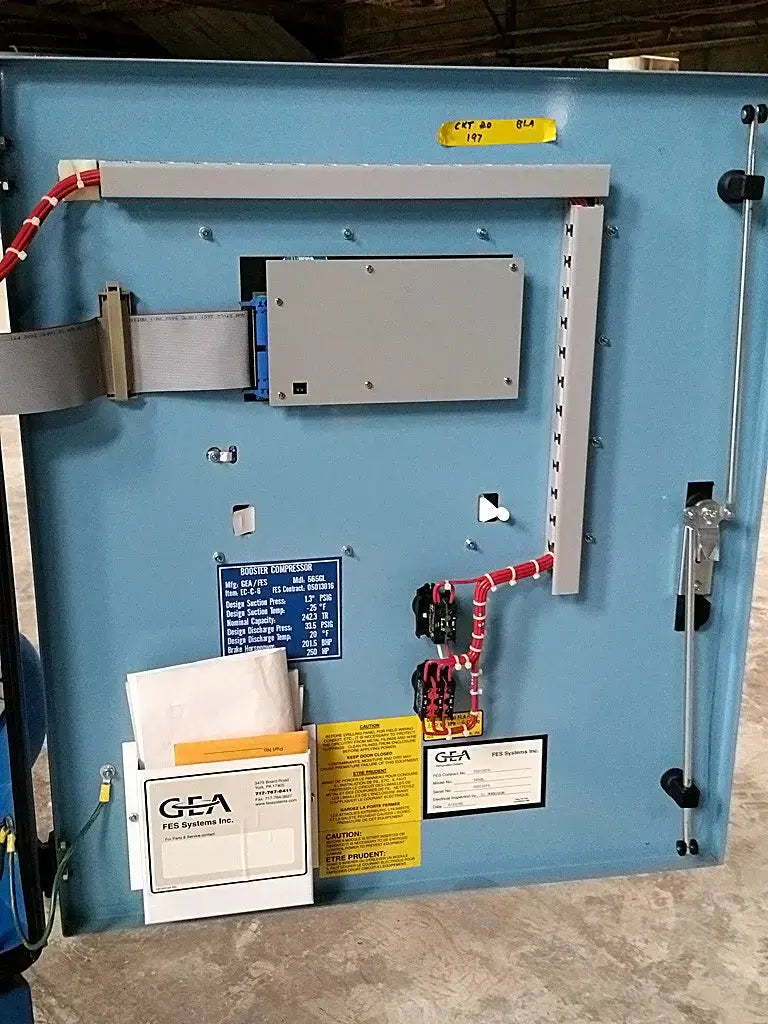 GEA 656GL Rotary Screw Compressor Package (GEA Y-1, 250 HP 460 V, GEA Micro III Control Panel)