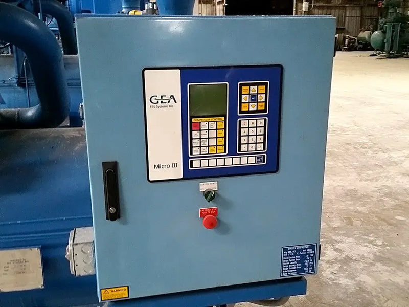 GEA 656GL Rotary Screw Compressor Package (GEA Y-1, 250 HP 460 V, GEA Micro III Control Panel)