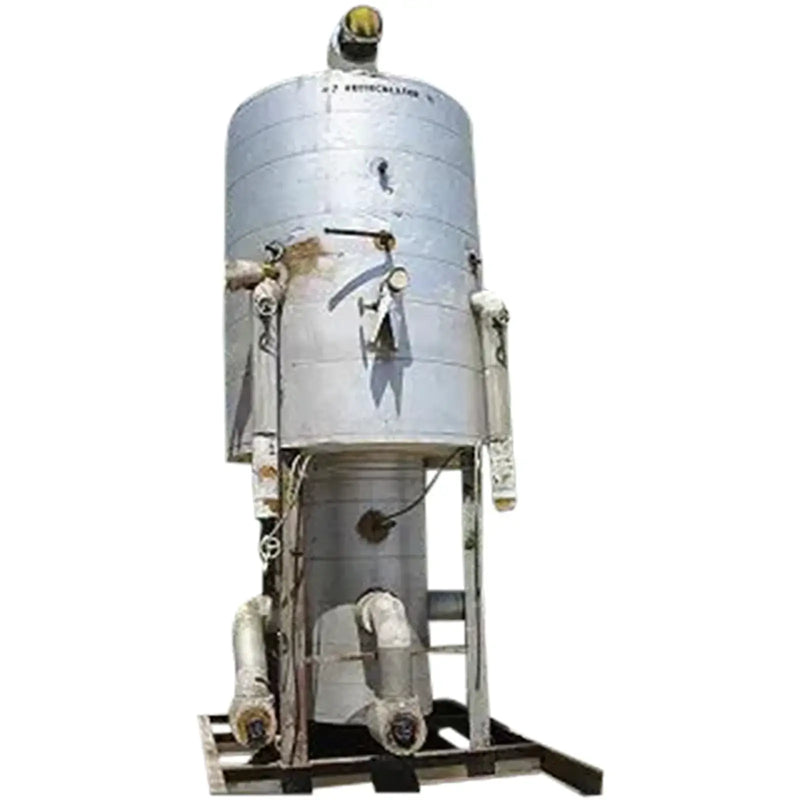 Tanque de recirculación de amoníaco vertical de EL Nickell Co. - 72 pulg. de diámetro interior x 8 pies 6 pulg.