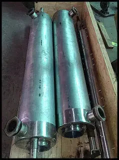 Barriles de intercambiador de calor de superficie raspada Alfa Laval Contherm 6x9