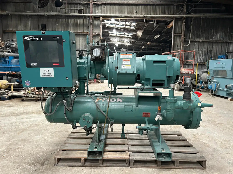 Frick RXF-30 Rotary Screw Compressor Package (Frick XJF120M, 75 HP, 230 V)