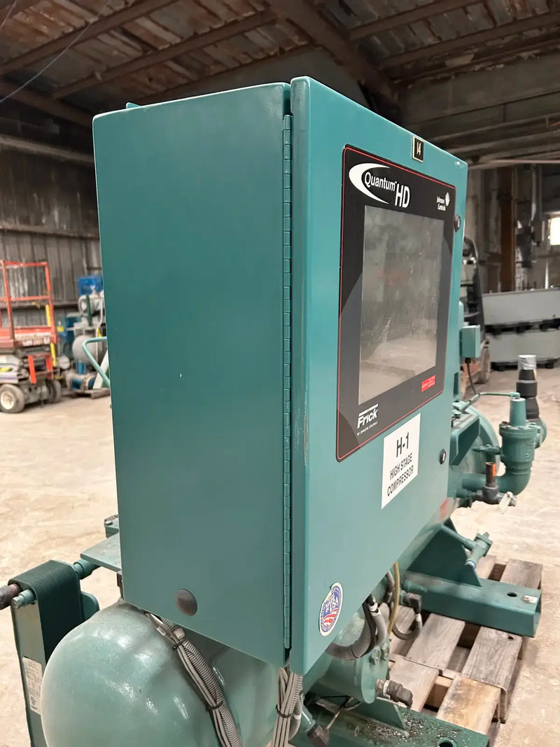 Frick RXF-30 Rotary Screw Compressor Package (Frick XJF120M, 75 HP, 230 V)