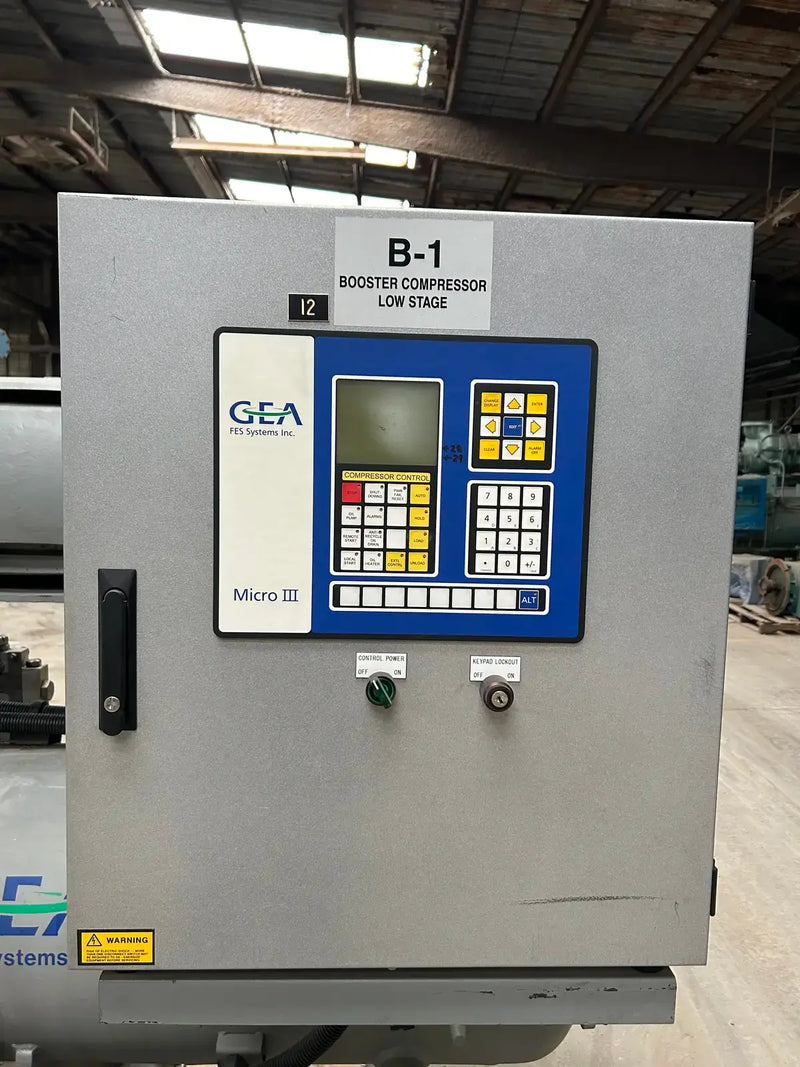 GEA 85GS Rotary Screw Compressor Package (GEA G-61, 40 HP 206 V)