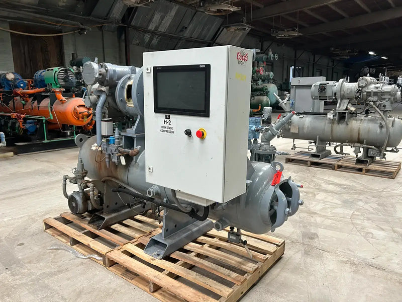 GEA 75GS Rotary Screw Compressor Package (GEA ER-E2640S-28, 100 HP, 208 V)