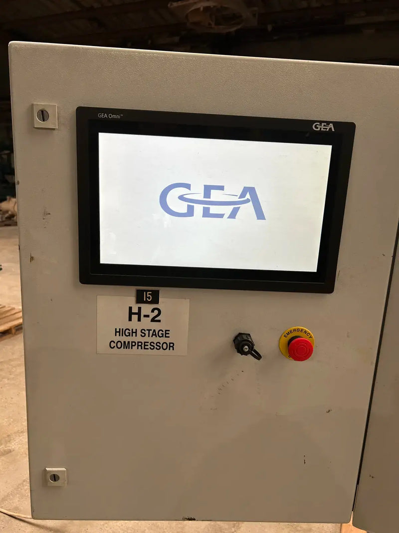 GEA 75GS Rotary Screw Compressor Package (GEA ER-E2640S-28, 100 HP, 208 V)