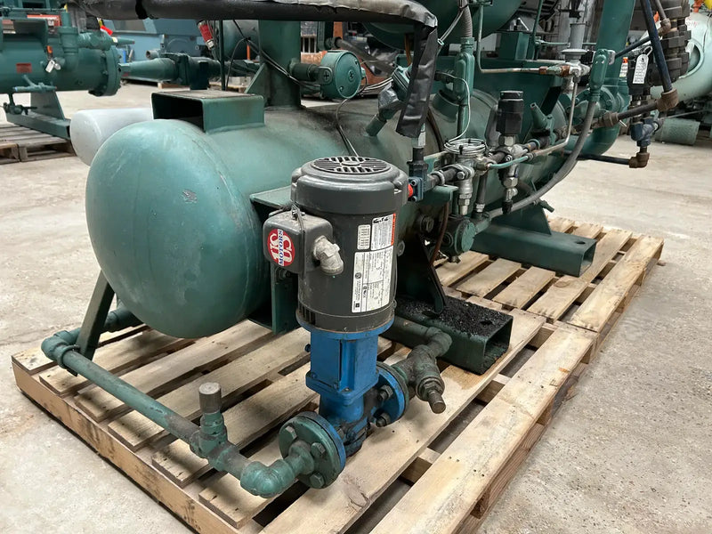 Frick Rotary Screw Compressor Package (Frick XJF120L, 40 HP, 230/460 V)