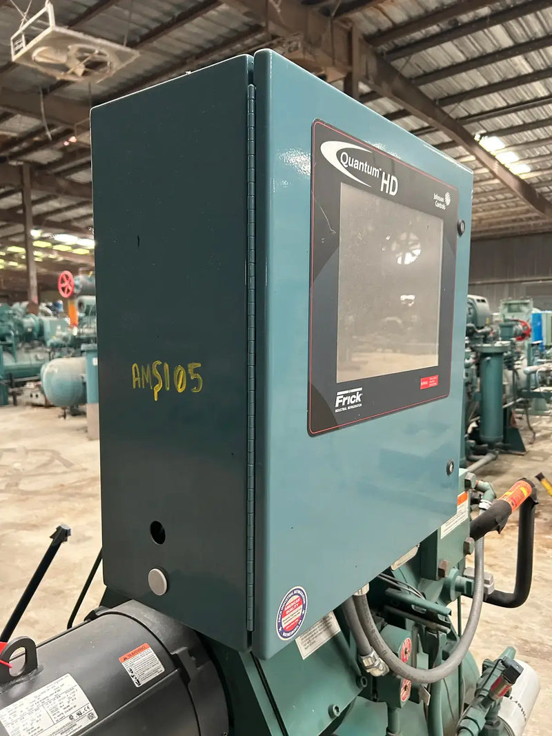 Frick Rotary Screw Compressor Package (Frick XJF120L, 40 HP, 230/460 V)