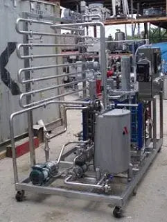 APV Pasteurizing Skid with CIP Capability