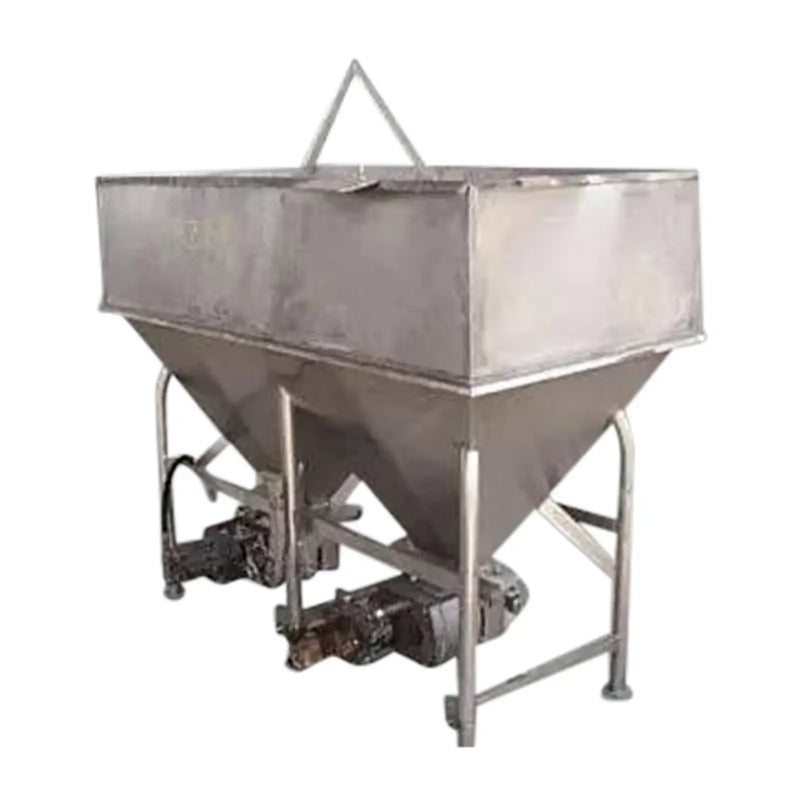 APV Stainless Steel Feeding Hopper Tank and Pump Package-360 gallons