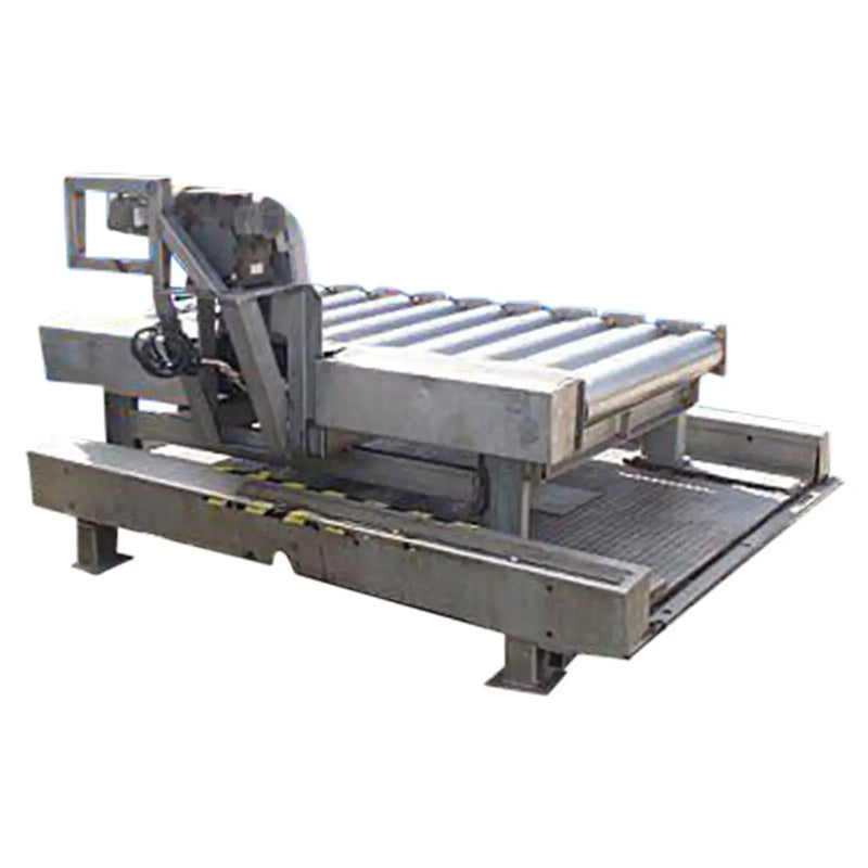 Avery WeighTronix Low Profile Floor Scale with Roller Conveyor