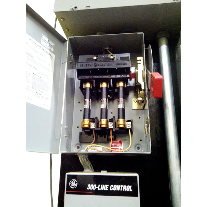 Banco de (15) arrancadores GE del sistema de refrigeración con amoníaco