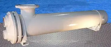 Intercambiador de calor de carcasa y tubos Bell and Gossett serie SU - 71 pies cuadrados
