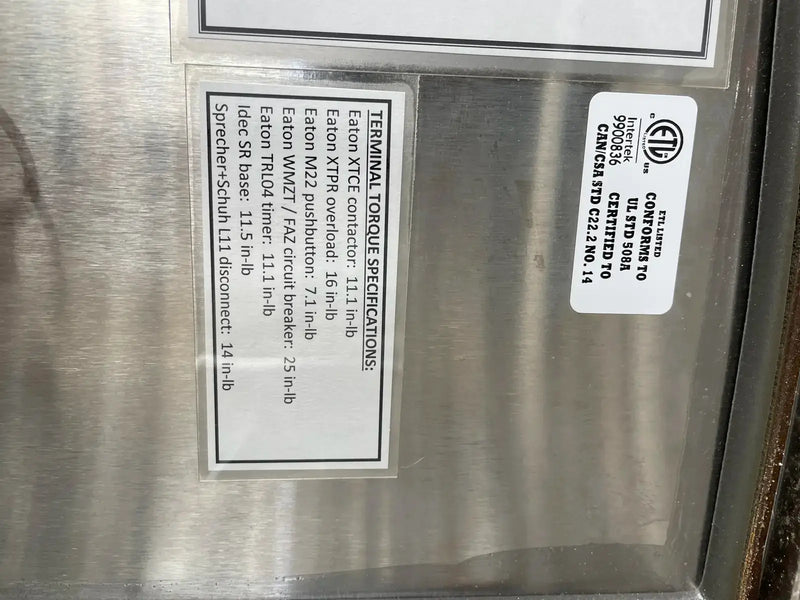 North Star Ice Stainless Steel Elite M20-SS-2014 Flake Ice Maker (Ammonia (R-717) Refrigeration, 11 Ton Day)