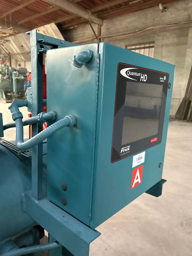 Frick Rotary Screw Compressor Package (Frick TDSL193L, Frick HD Micro Control Panel)