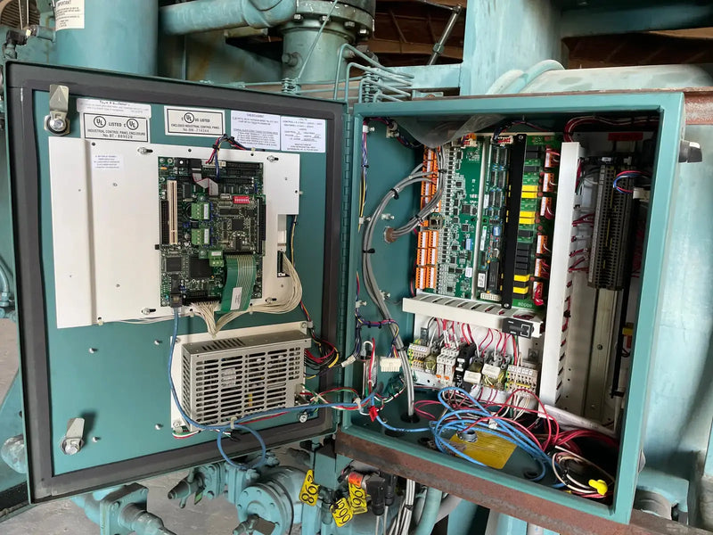 Frick RWBII 316B Rotary Screw Compressor Package (Frick TDSH283S, 200 HP 230/460 V, Micro Control Panel)