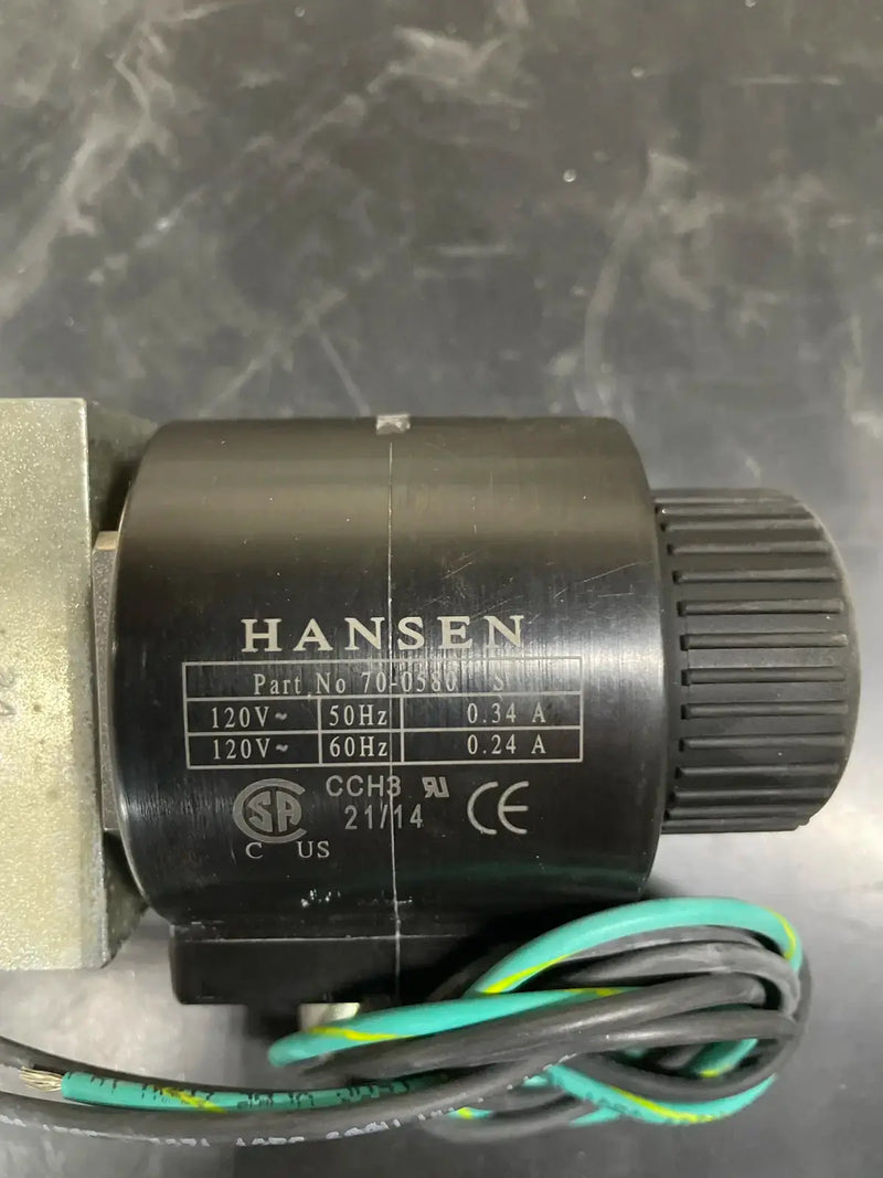 Hansen HS2/3 Solenoid Valve ( 1/2" FPT)