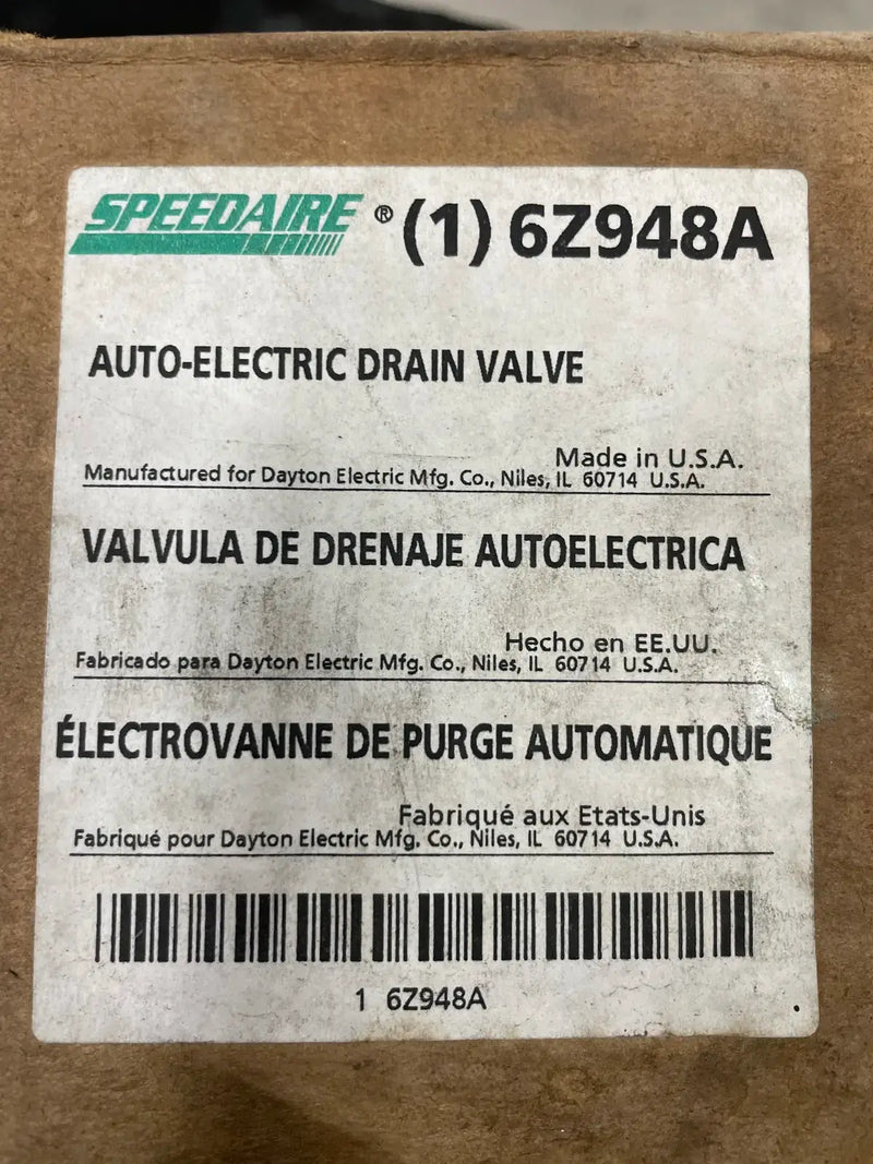 SpeedAire 6Z948A Timed Auto-Electric Drain Valve