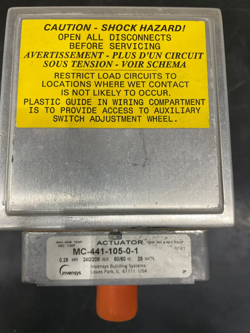 Invensys MC-441-105-0-1 Electric Actuator