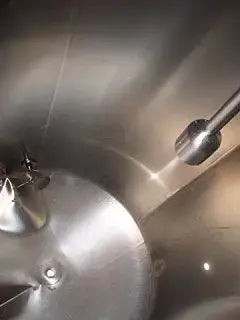 Equipo de proceso Chem-Tek Tanque de mezcla y mezcla de carcasa única de acero inoxidable, 2470 galones