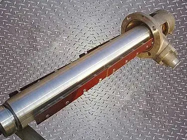 Intercambiador de calor de superficie raspada Cherry-Burrell Votator - 6 x 24