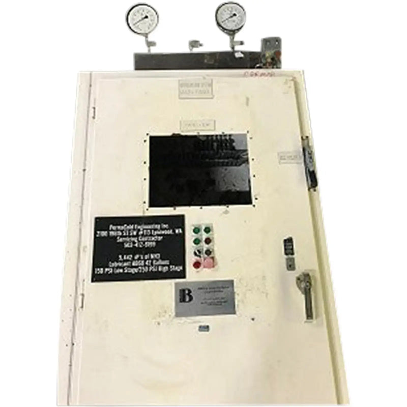 Panel de control principal del sistema de refrigeración