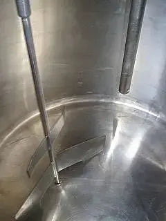 Paquete de lechería Tanque de mezcla de carcasa única: 700 galones