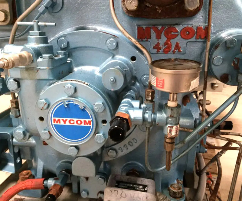 Mycom F42WA 4-Cylinder Reciprocating Compressor Package (40 HP 208-230/460 V)