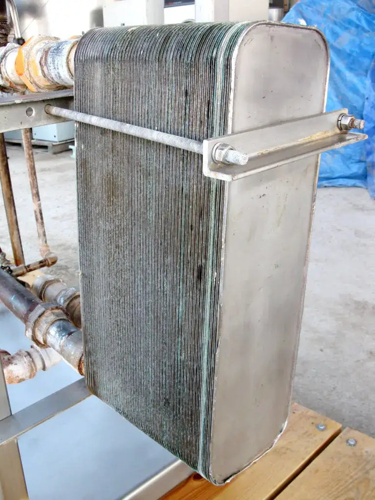 Sistema de intercambiador de calor ITT Bell &amp; Gossett - 95,83 pies cuadrados. Pie.