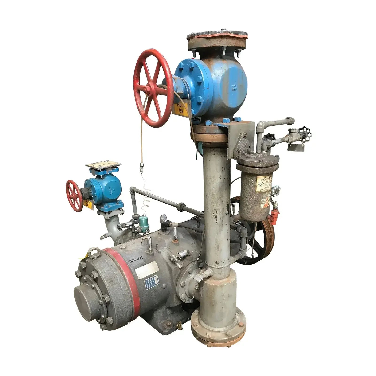 Vane Ac Compressor Fuller A150S Rotary Vane Compressor