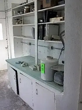 Cabinet with Lab Equipment