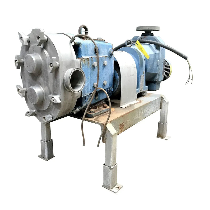 Waukesha Cherry-Burrell 130 Positive Displacement Pump (5 HP, 150 GPM Max)
