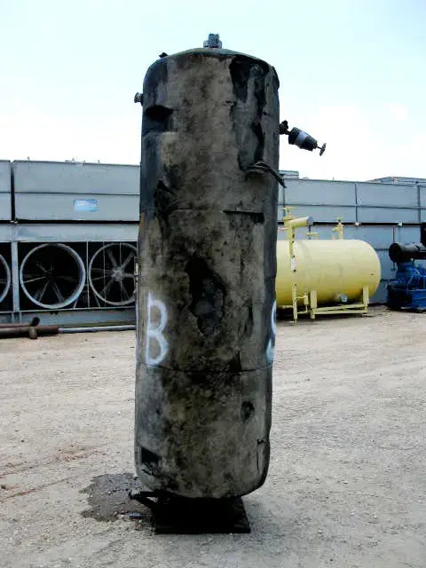 stone Mfg. Ammonia Intercooler - 34 inches Dia. x 8 Ft. H.