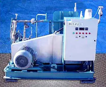 Burton Corblin Reciprocating Gas Compressor