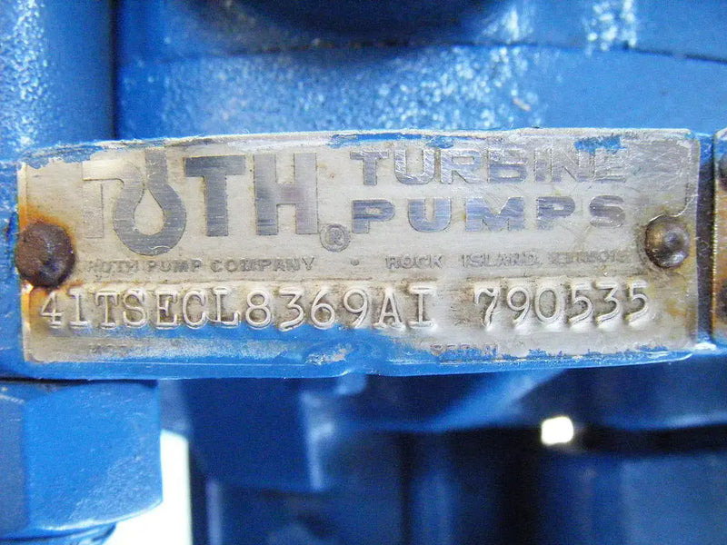 Roth Turbine Pumps 41TSECL8369AI Centrifugal Pump (10 HP)