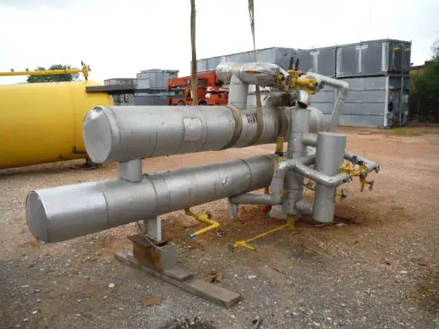 Enfriador de amoníaco de carcasa y tubo RVS - 25 toneladas