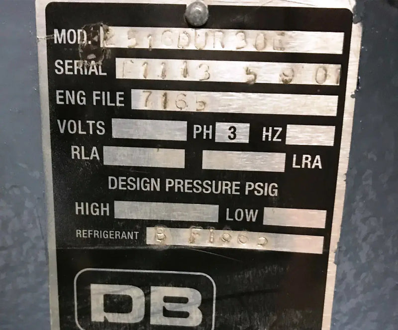 Compresor de tornillo rotativo desnudo Dunham-Bush 2516