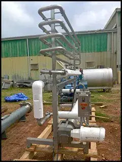 Cherry-Burrell 4 x 120 Votator and Stainless Steel Holding Tube Skid