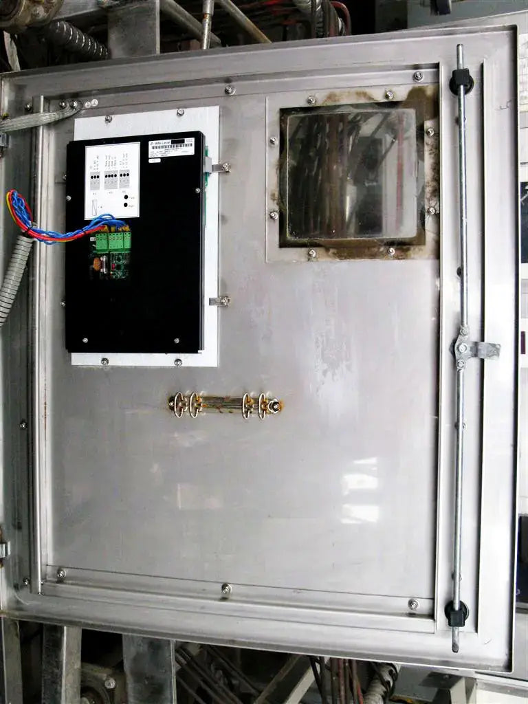 Stainless Steel Control Panel with Alfa Laval Components and Tetra Pak Liquid Density Transducer