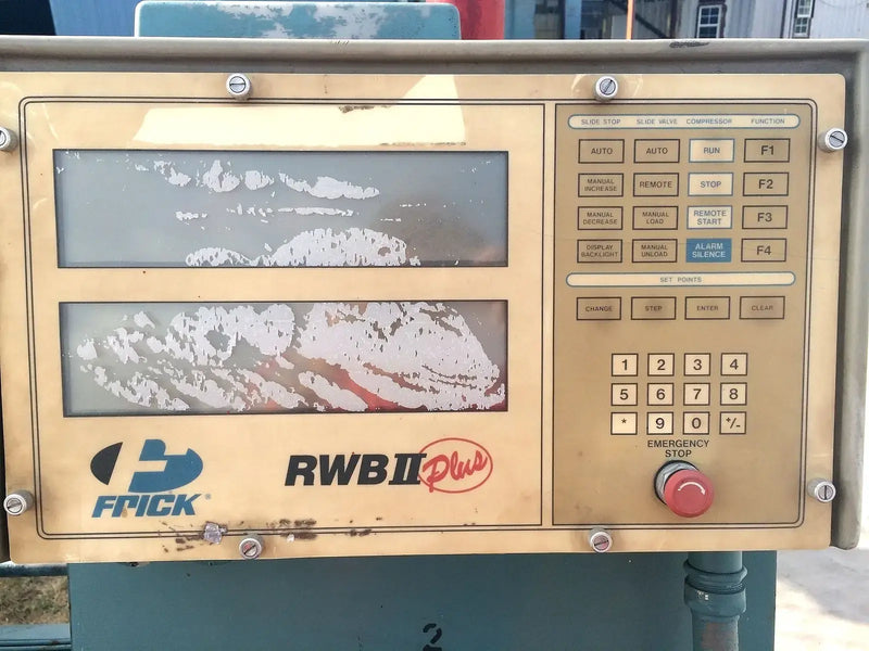 Frick RWB-II-60 Rotary Screw Compressor Package (Frick TDSH163S, 150 HP 230/460 V, Frick Micro Control Panel)