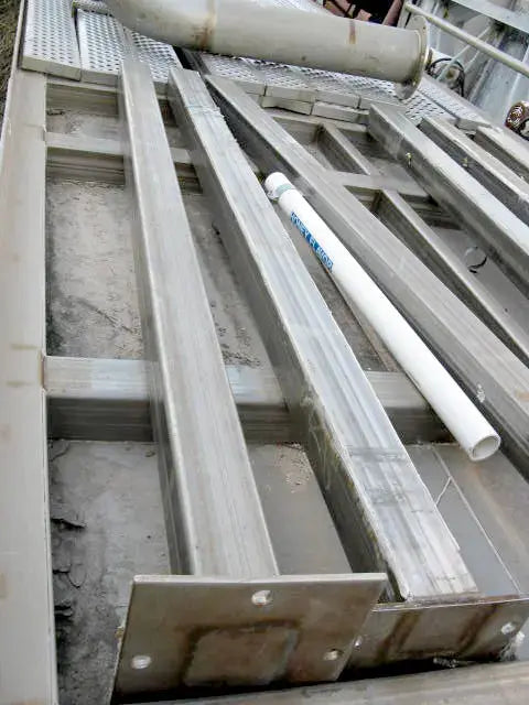 Stainless Steel Diamond Plate Mezzanine Work Platform with Hand Rails