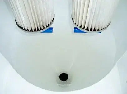 Extractor de aire contaminante de polvo incorporado Henlex
