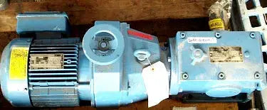 Motor con caja de cambios 1-1/2 HP